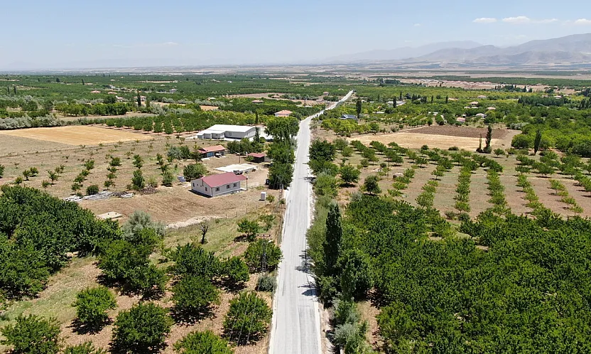 Malatya'da İlçeler Yeni Yollarına Kavuşuyor