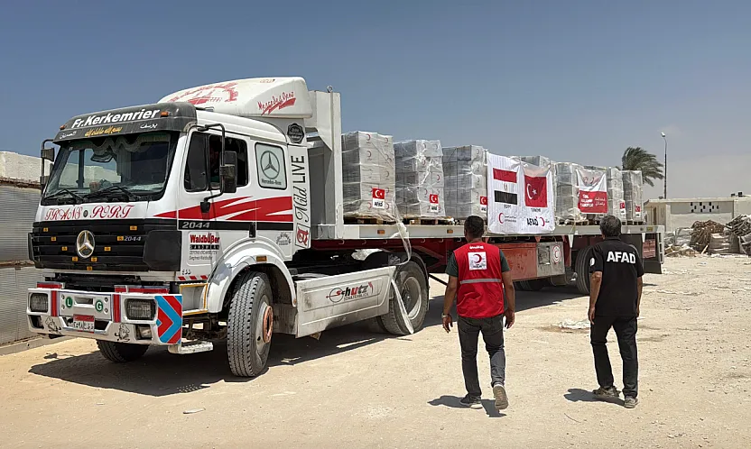 Türk Kızılay'dan Gazze'ye Tarihi Yardım Seferi