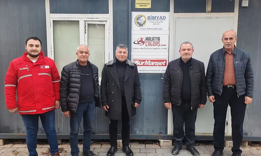 Türk Kızılay Yeşilyurt Şube Başkanı Tevfik Gören'den 10 Ocak Çalışan Gazeteciler Günü Ziyareti